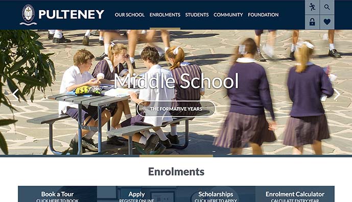 Pulteney website image